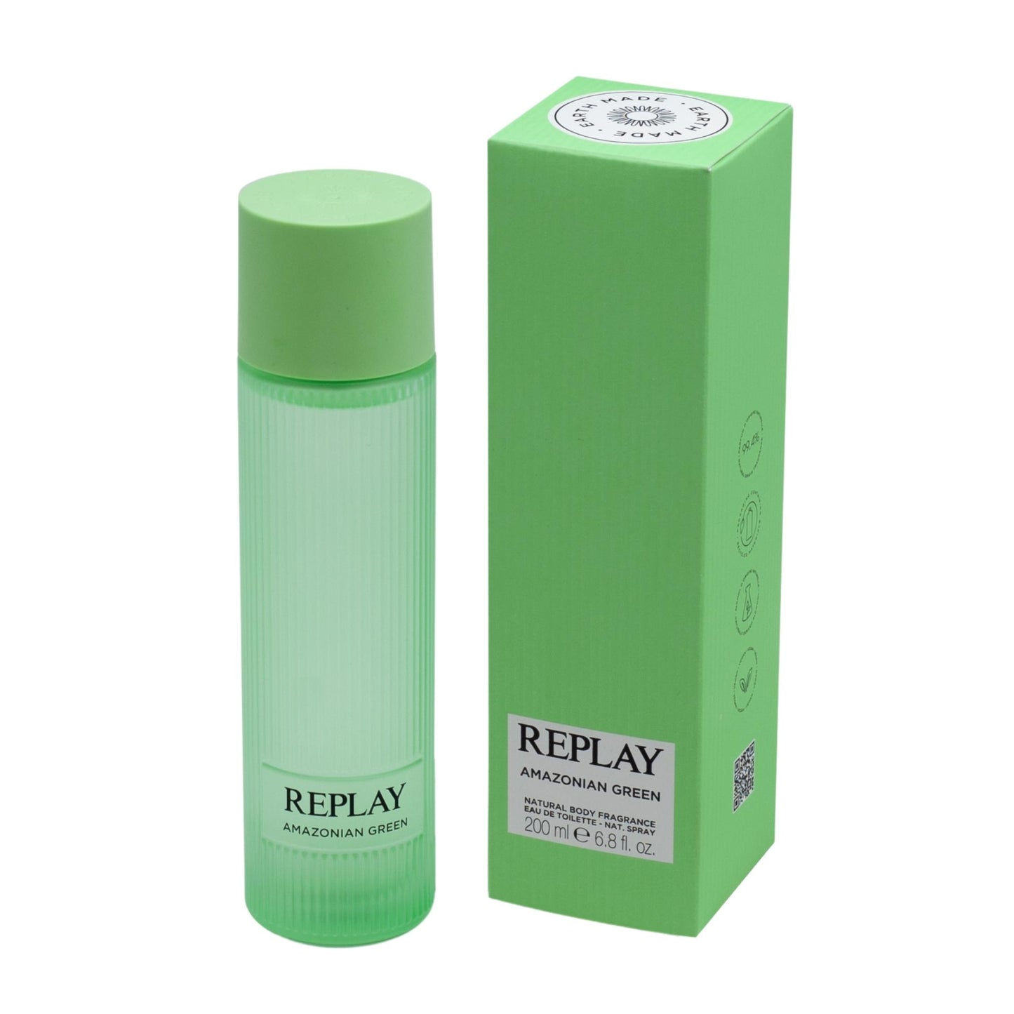 Replay AMAZONIAN GREEN - Natural body fragrance 200 ml – Eau de Toilette