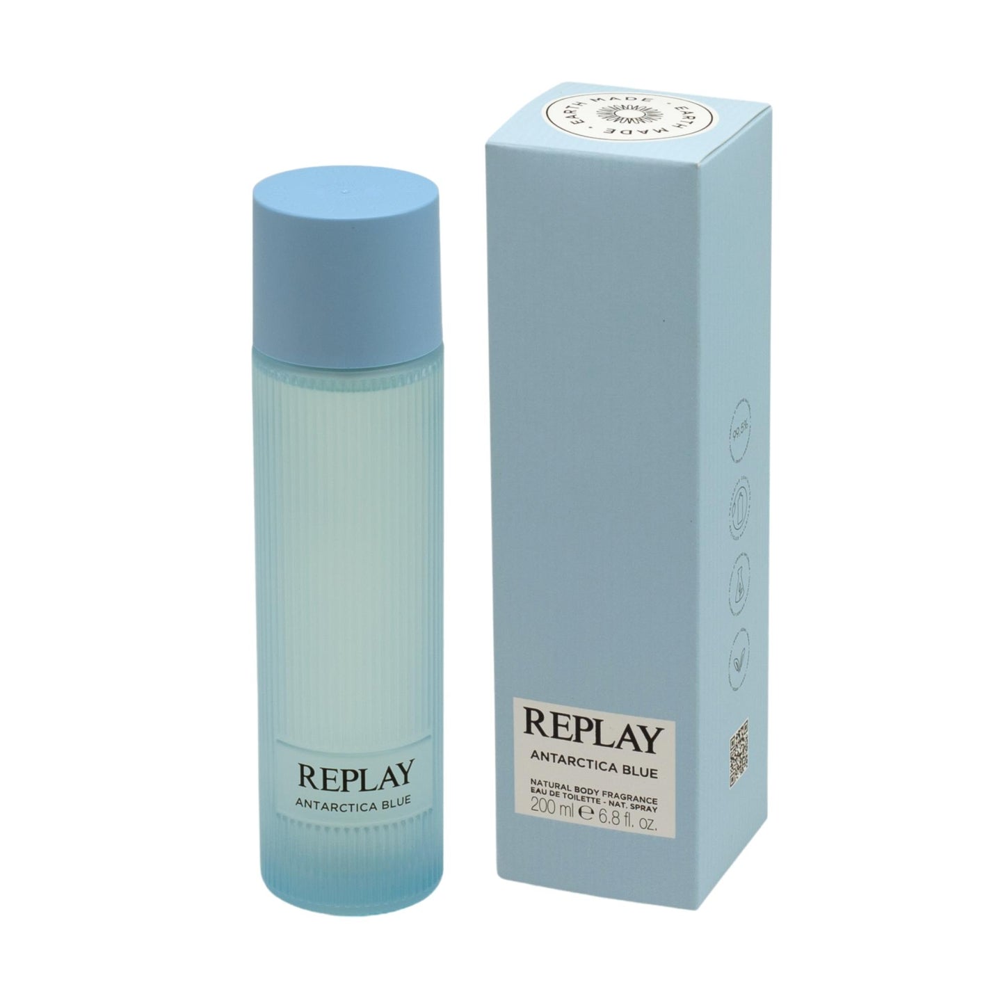 Replay ANTARCTICA BLUE - Natural body fragrance 200 ml – Eau de Toilette