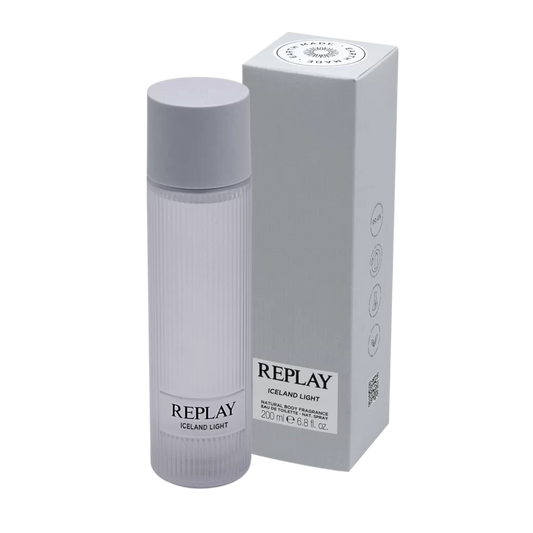 Replay ICELAND LIGHT - Natural body fragrance 200 ml - Eau de Toilette