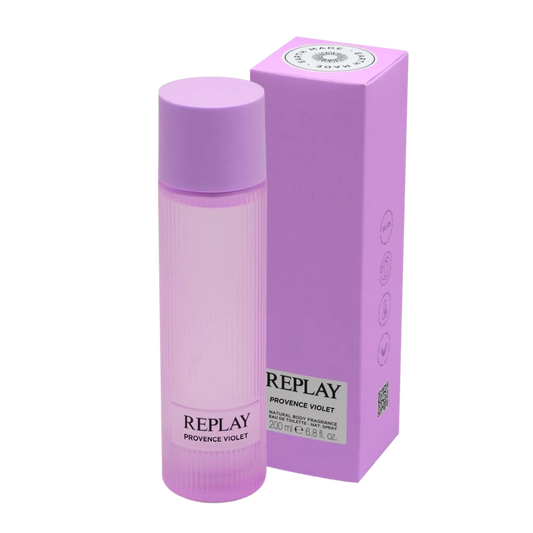 Replay PROVENCE VIOLET - Natural body fragrance 200 ml - Eau de Toilette