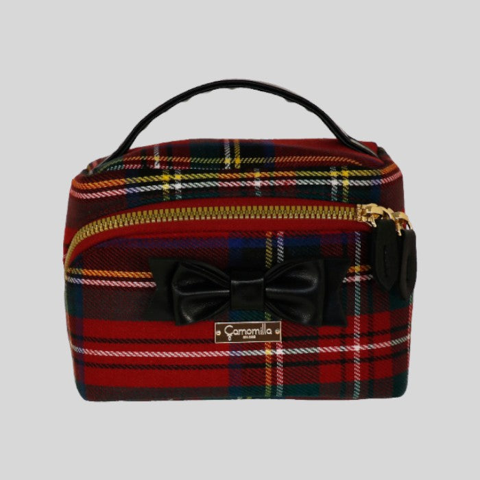 Beauty bag tartan Camomilla