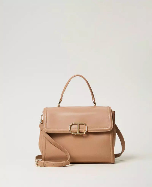 Borsa top handle con apertura Oval T Twinset