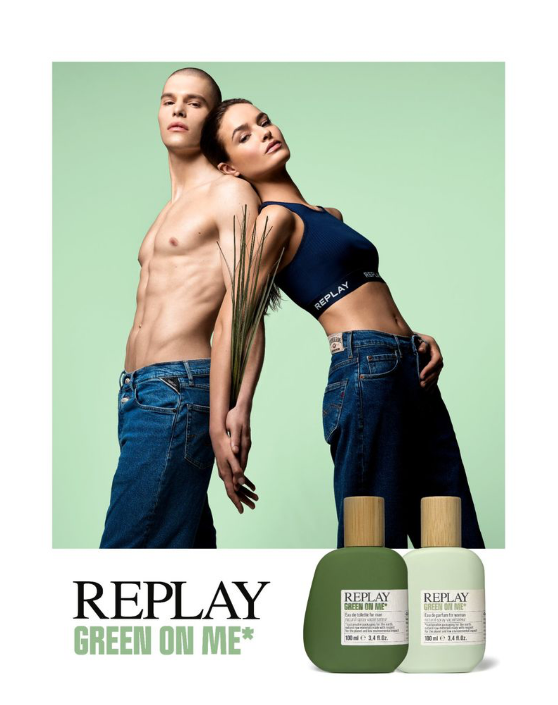 Replay Green on me* Woman EDP 100ml