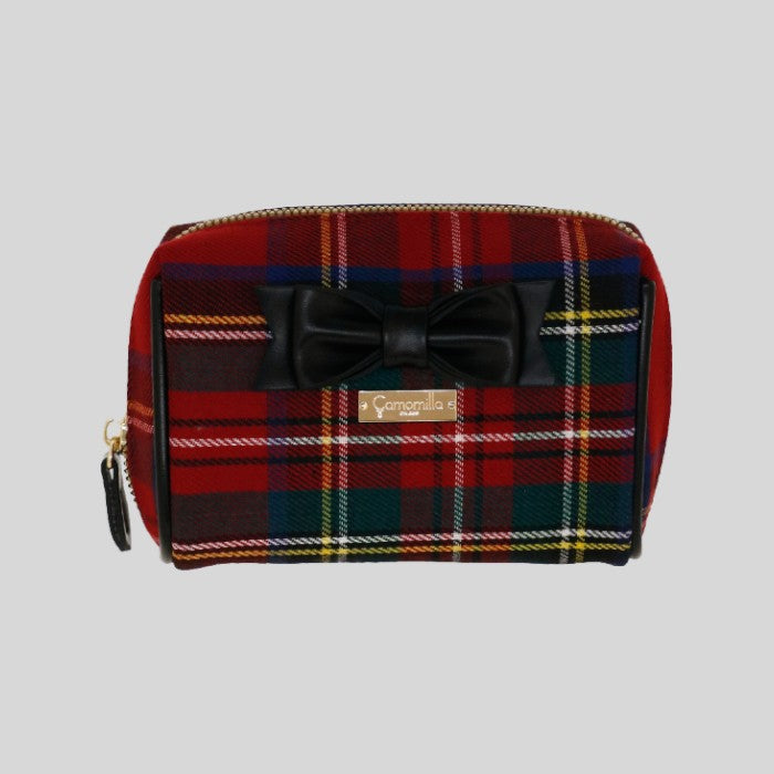 Necessaire tartan Camomilla