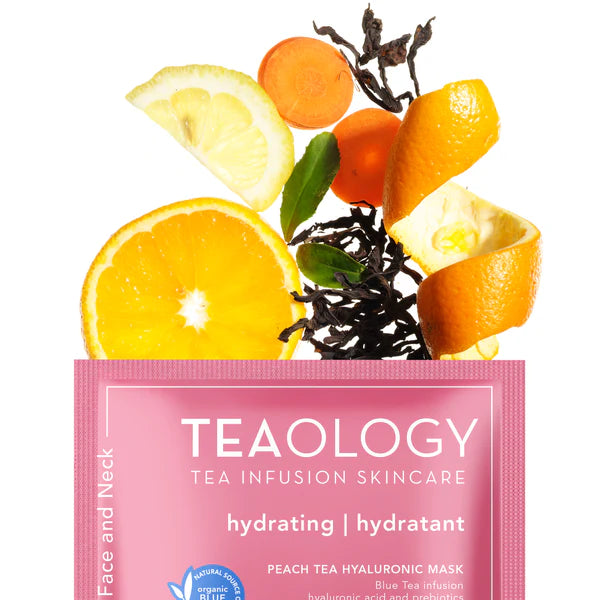 Peach Tea Hyaluronic Maschera Idratante per Viso e Collo