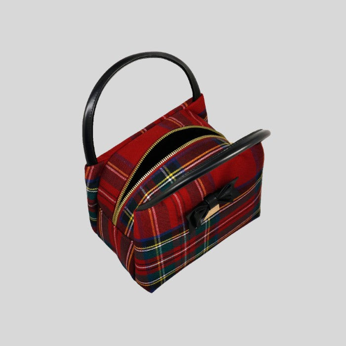 Vanity case tartan Camomilla