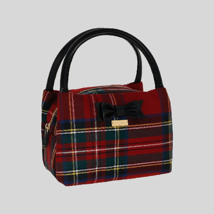 Vanity case tartan Camomilla