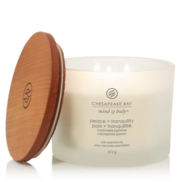 Mind & Body Candles - Peace & Tranquility (3 Stoppini)